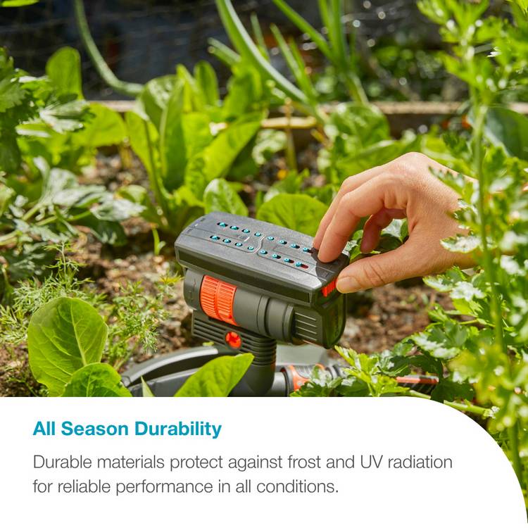 GARDENA AquaZoom Compact Sprinkler, imported from the UK