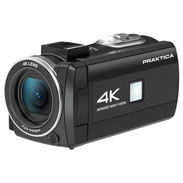 Praktica Z180IR 4K camcorder black, UK version