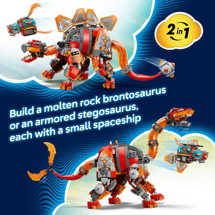 LEGO DREAMZzz Dino Jet 2in1 building toy 1007 pieces, imported from the UK