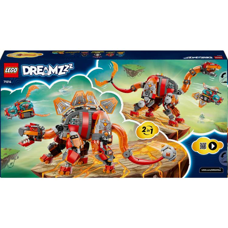 LEGO DREAMZzz Dino Jet 2in1 building toy 1007 pieces, imported from the UK