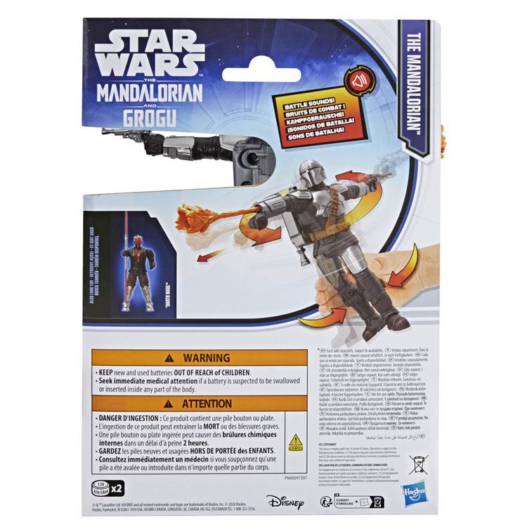 Star Wars Mandalorian Action FX action figure 6 inch (British brand)