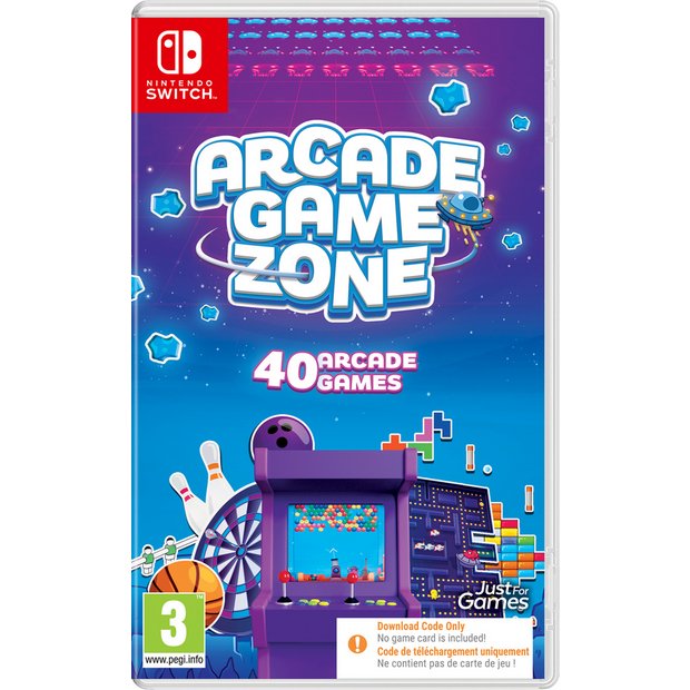 Arcade Game Zone Nintendo Switch video game, imported from the UK