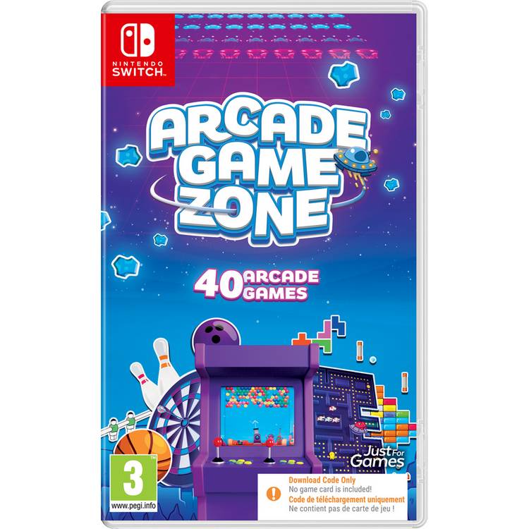 Arcade Game Zone Nintendo Switch video game, imported from the UK