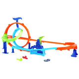 Hot Wheels Rapid Launch Cyclone track set with car, imported from the UK