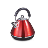 Morphy Richards Accents Pyramid Kettle in Red, British brand