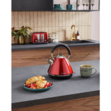 Morphy Richards Accents Pyramid Kettle in Red, British brand