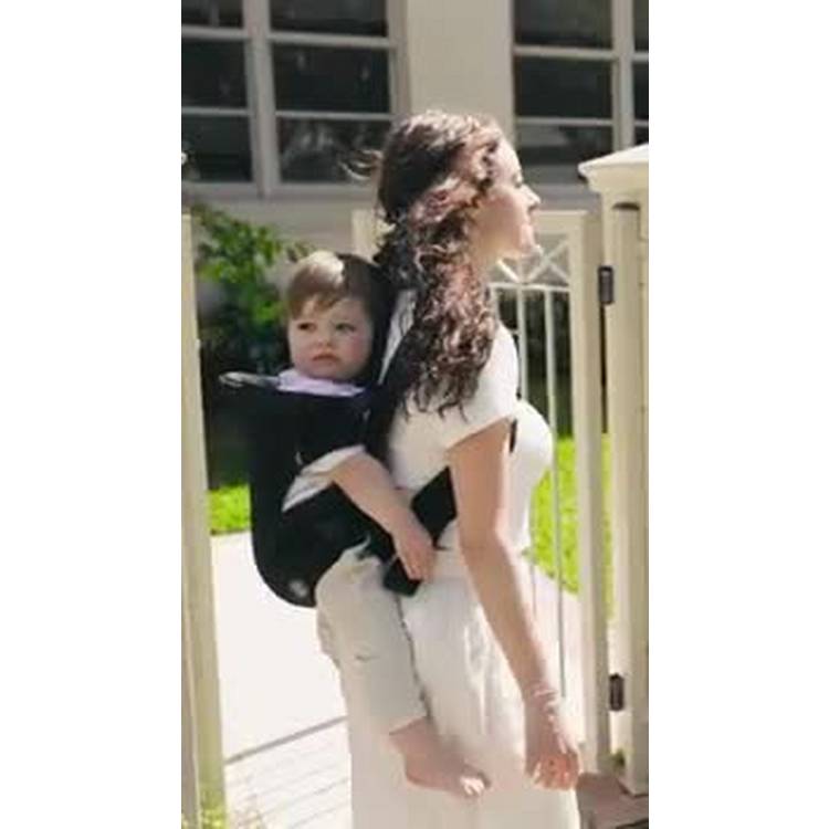 Dreambaby 3-in-1 front and rear facing baby carrier black (British brand)