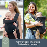 Dreambaby 3-in-1 front and rear facing baby carrier black (British brand)