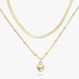 Revere gold plated double strand necklace - British product
