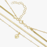 Revere gold plated double strand necklace - British product