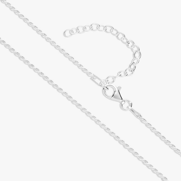 Revere sterling silver rope chain 18 inch - British product
