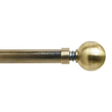 Argos Home antique brass bay curtain pole 400cm, UK version