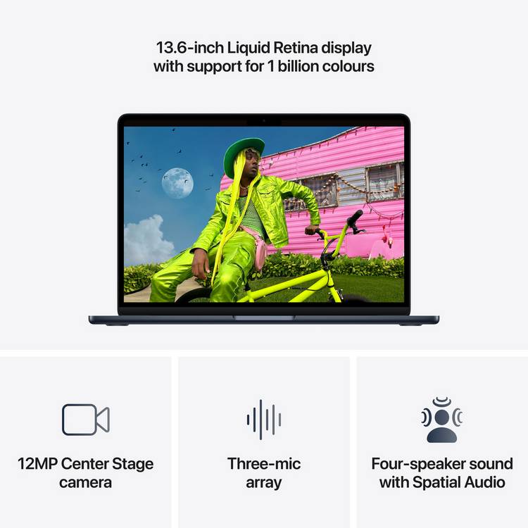Apple MacBook Air 13in M5 laptop 16GB 1TB, UK version