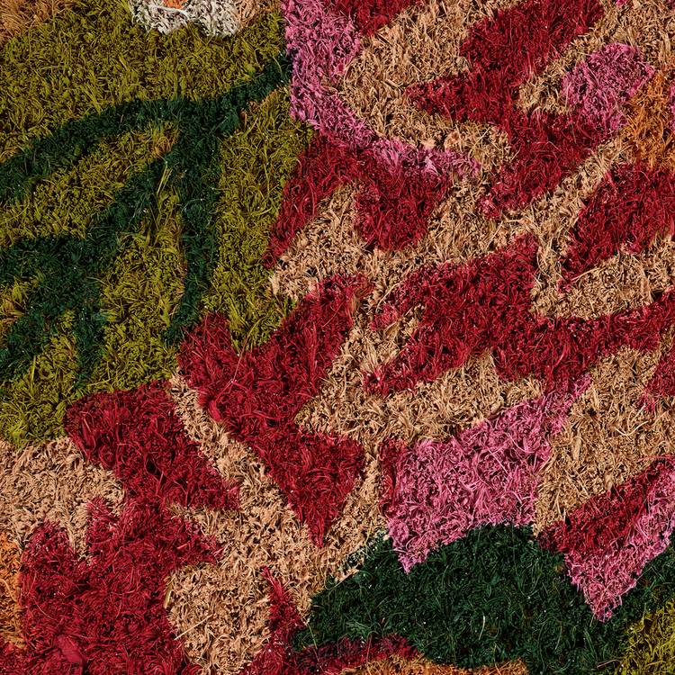 Argos Home Floral Coir Doormat 40x60cm, UK version