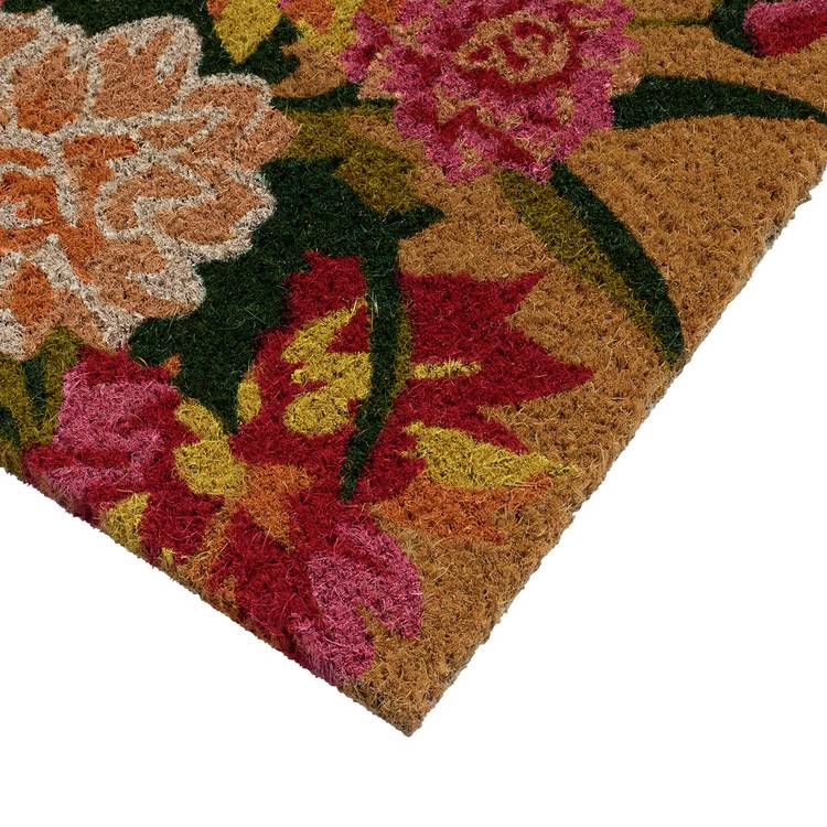 Argos Home Floral Coir Doormat 40x60cm, UK version