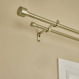 Argos Home antique brass double curtain pole 165-300cm (British brand)