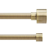 Argos Home antique brass double curtain pole 165-300cm (British brand)