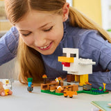 LEGO Minecraft Chicken Farm toy 233 pieces, UK version