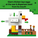 LEGO Minecraft Chicken Farm toy 233 pieces, UK version