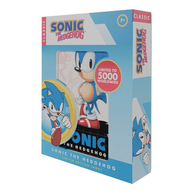 Fanattik Sonic the Hedgehog limited edition ingot, imported from the UK