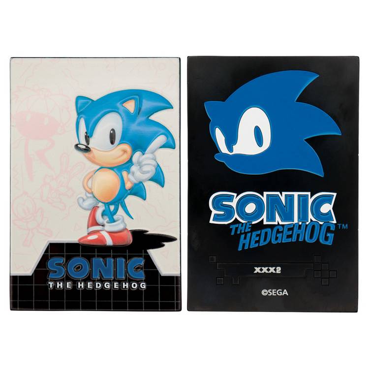 Fanattik Sonic the Hedgehog limited edition ingot, imported from the UK