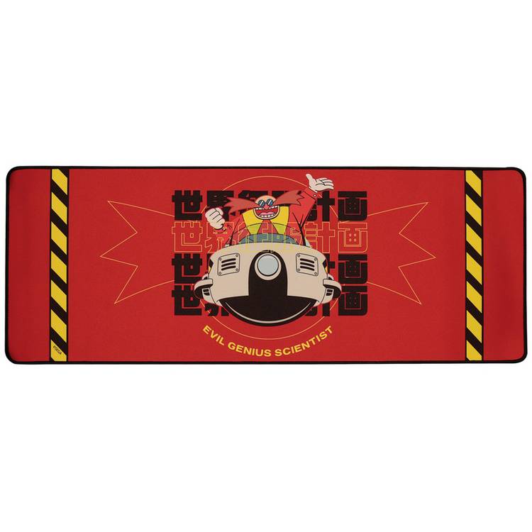 Sonic Dr Eggman deskpad and coaster set, imported from the UK