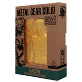 Argos Fanattik Metal Gear Solid 2 24k Gold Plated Raiden Ingot- Buy online at McGrocer