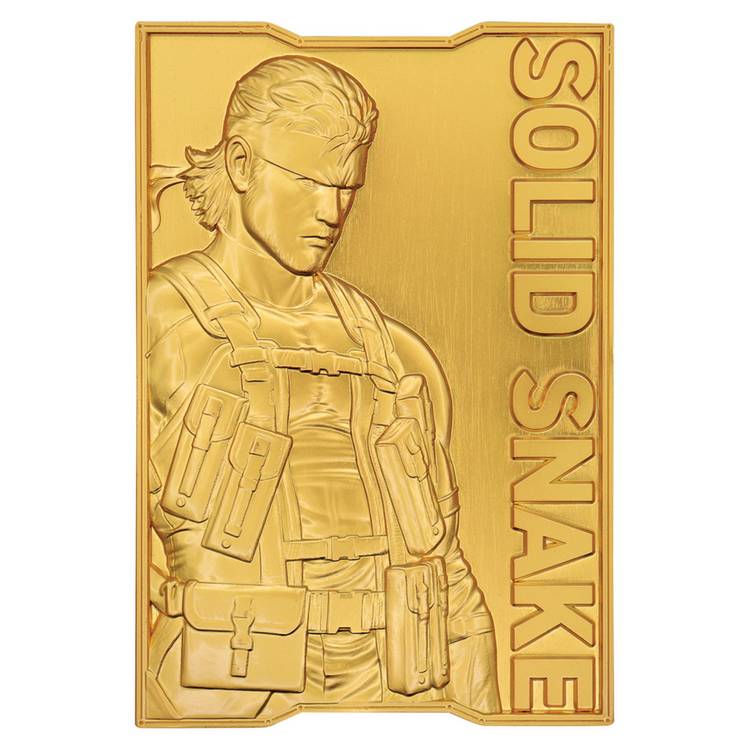 Fanattik 24k gold plated Snake ingot, imported from the UK
