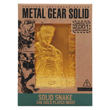 Fanattik 24k gold plated Snake ingot, imported from the UK