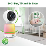 LeapFrog LF4915 5-inch HD smart baby monitor, UK version