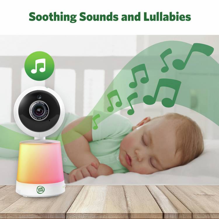 LeapFrog LF4915 5-inch HD smart baby monitor, UK version