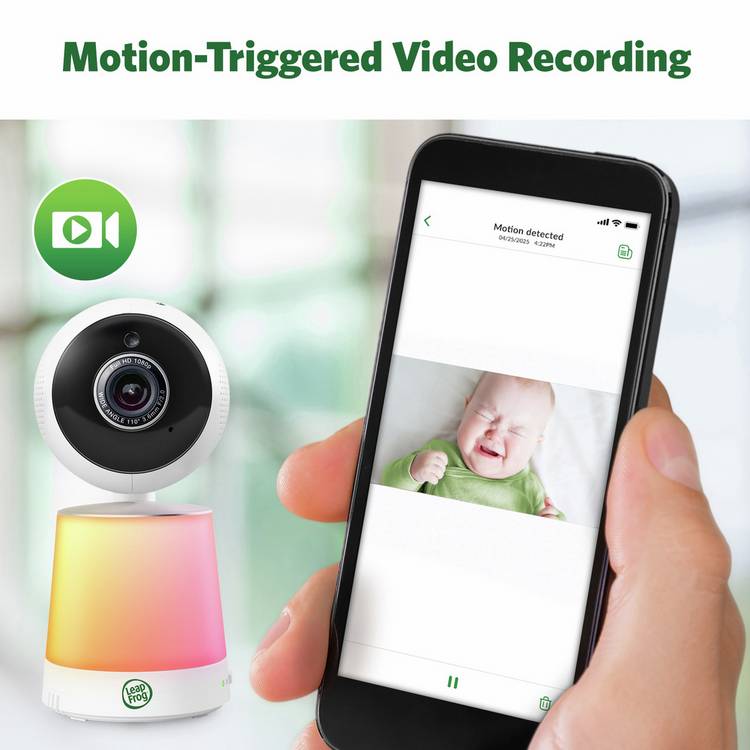 LeapFrog LF4915 5-inch HD smart baby monitor, UK version