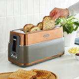 Morphy Richards Signature 4 slice toaster copper finish (British brand)