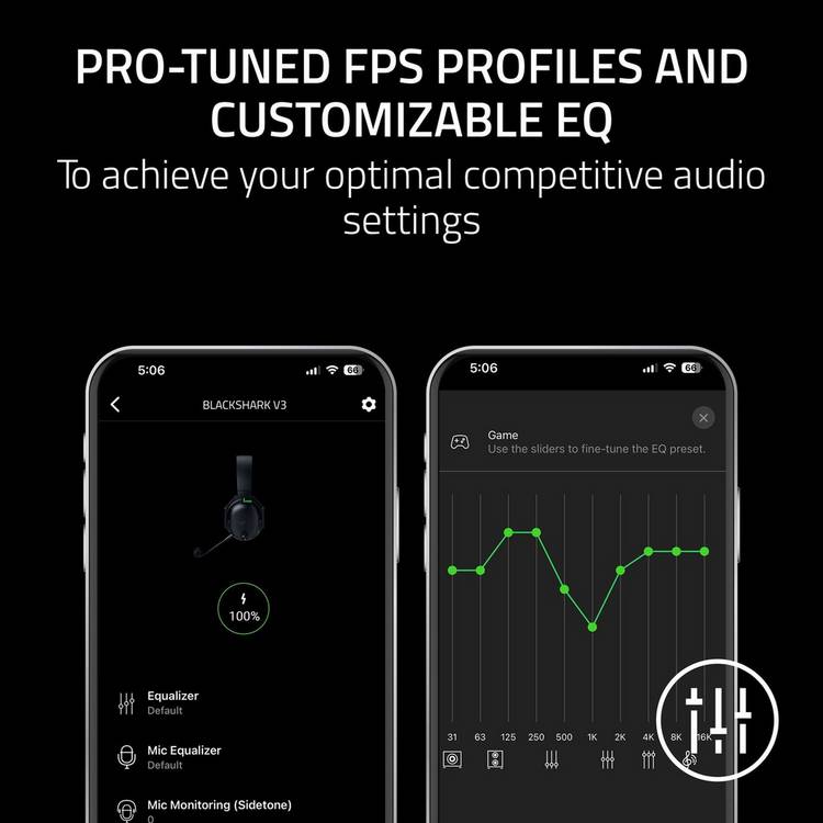 Razer BlackShark V3 wireless gaming headset - British product