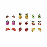 Argos Flitzy Kids Fruit Stud Earrings Set 5mm- Buy online at McGrocer