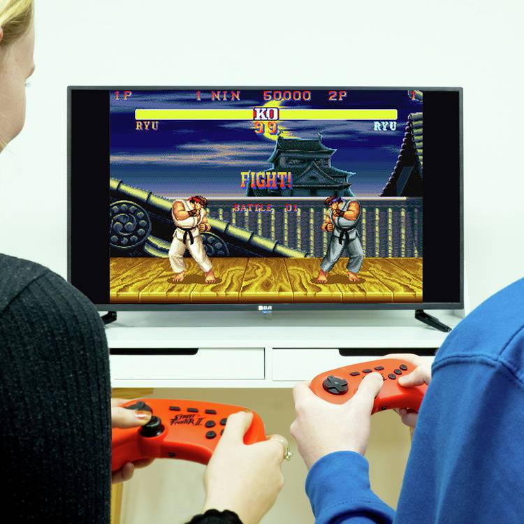 Fizz Creations Street Fighter II Duel plug and play console (British brand)