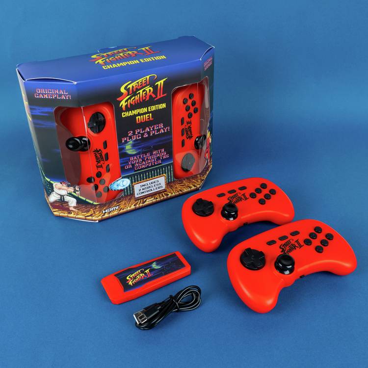 Fizz Creations Street Fighter II Duel plug and play console (British brand)