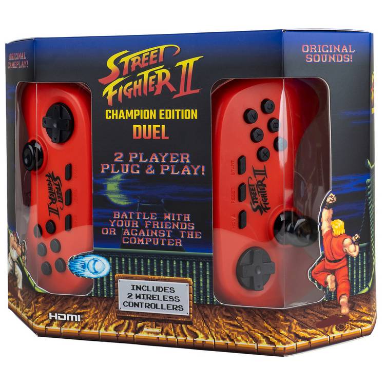 Fizz Creations Street Fighter II Duel plug and play console (British brand)