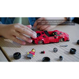 LEGO Speed Champions Ferrari SF90 car building set, 339 pieces, British brand