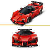 LEGO Speed Champions Ferrari SF90 car building set, 339 pieces, British brand