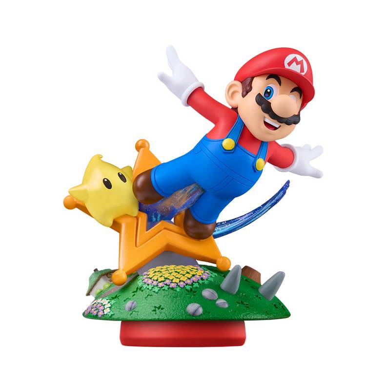 Nintendo Mario and Luma amiibo figure (British brand)