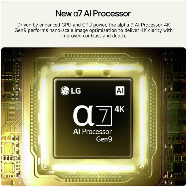 LG 75 inch 4K UHD Nano AI Smart TV, UK version