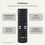 LG 75 inch 4K UHD Nano AI Smart TV, UK version