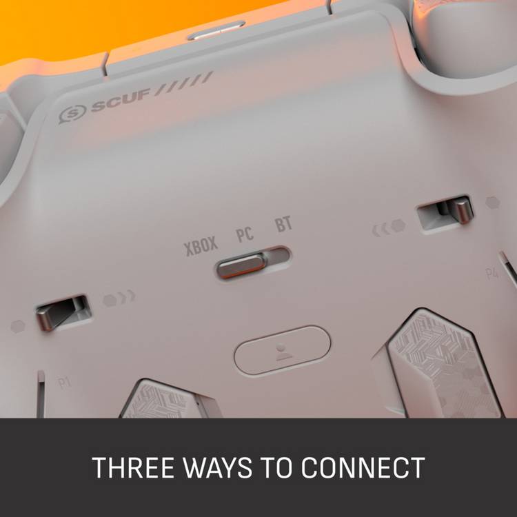 SCUF Valor Pro wireless controller in white, UK version