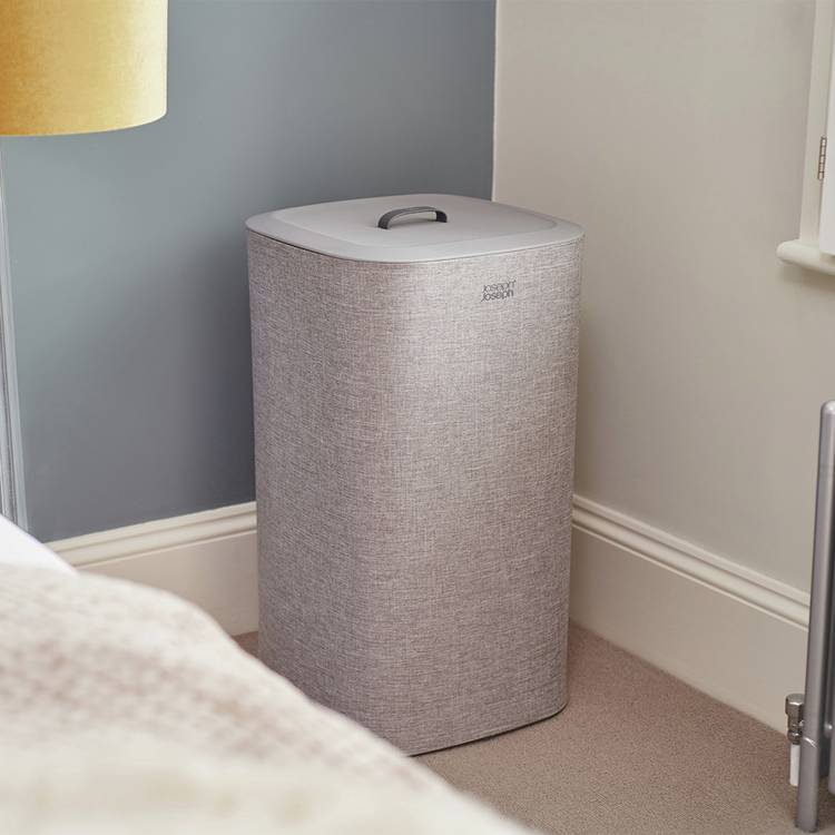 Joseph Joseph Tota grey laundry basket 60L, UK version