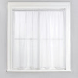 Argos Home white pencil pleat net curtain 240x91cm British product