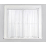 Argos Home white pencil pleat net curtain 240x91cm British product
