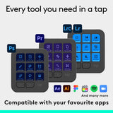 Logitech MX Creative Console with LCD keys - British product