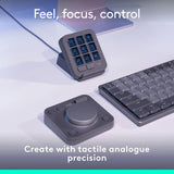 Logitech MX Creative Console with LCD keys - British product