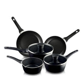 MasterChef 5 piece non-stick aluminium pan set (British brand)